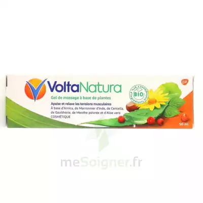 Voltanatura Gel De Massage Plantes Bio T/50ml à POITIERS