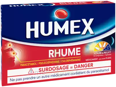 Humex Rhume Comprimés Et Gélules Plq/16 à POITIERS