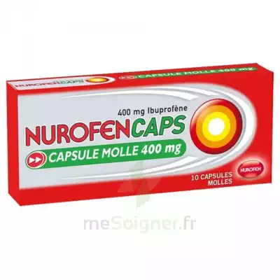 Nurofencaps 400 Mg Caps Molle Plq/10 à POITIERS