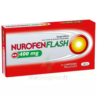 Nurofenflash 400 Mg Comprimés Pelliculés Plq/12 à POITIERS
